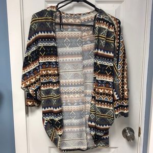 Aztec cardigan